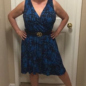 New DKNY Blue dress